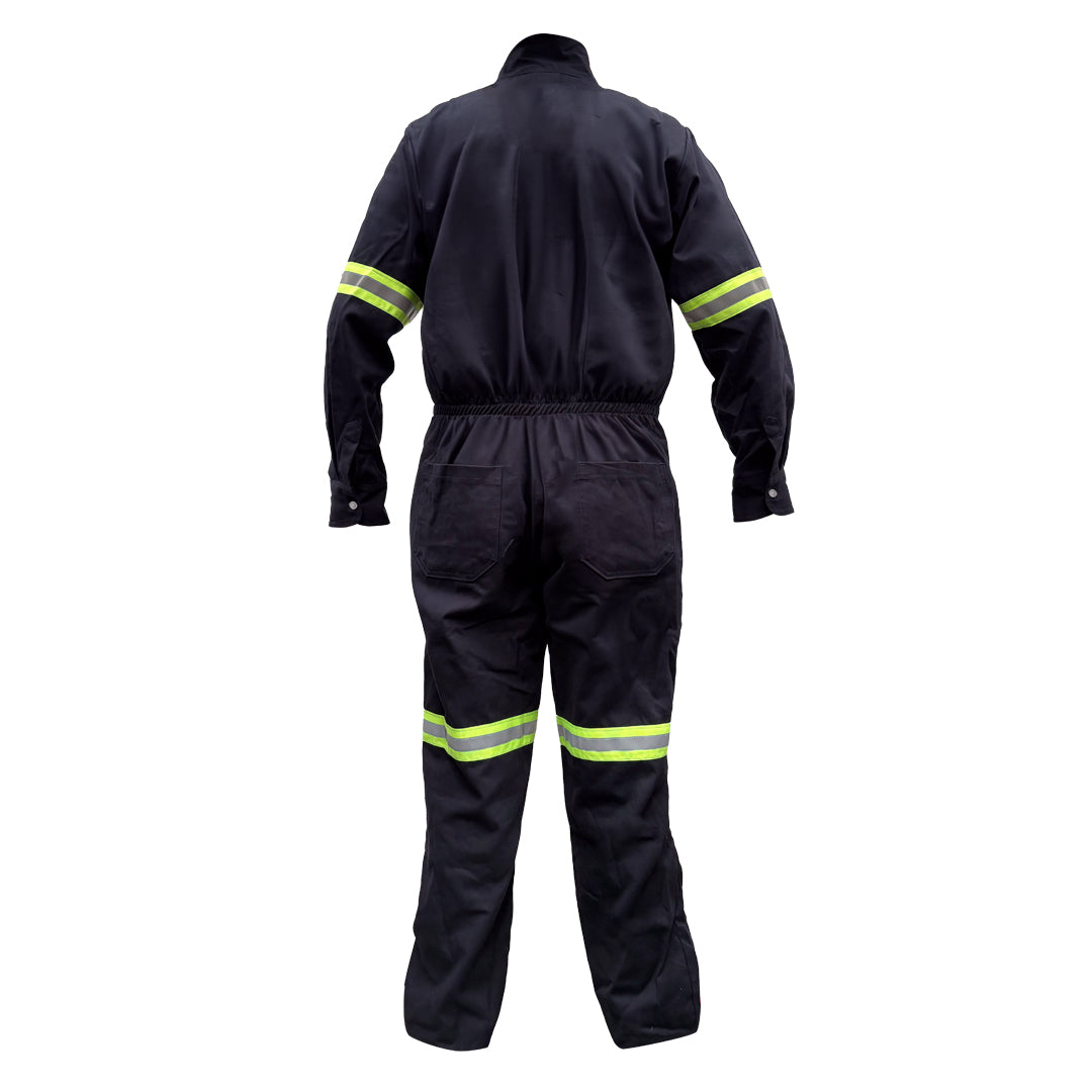 Overol azul con reflejante OVE100RA marca LICA