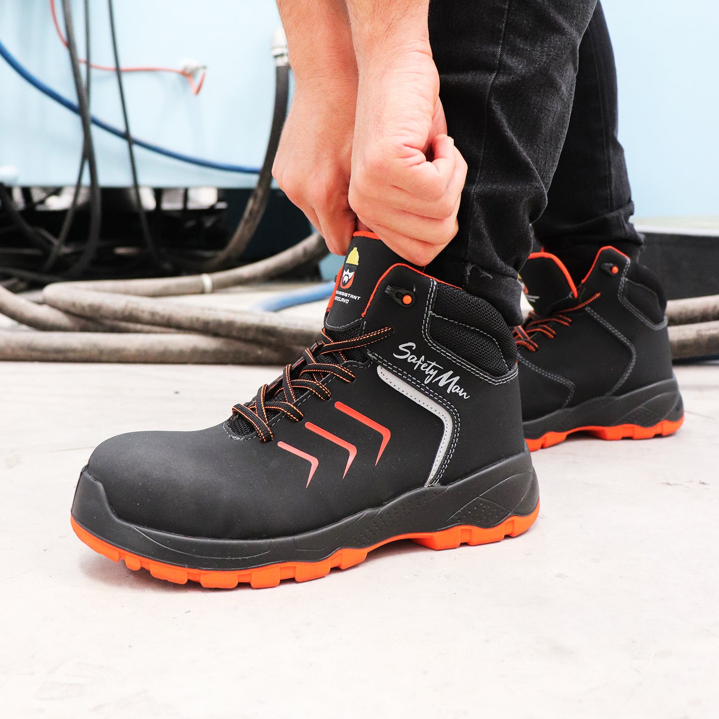 Botas de seguridad RAPTOR marca Safety Man