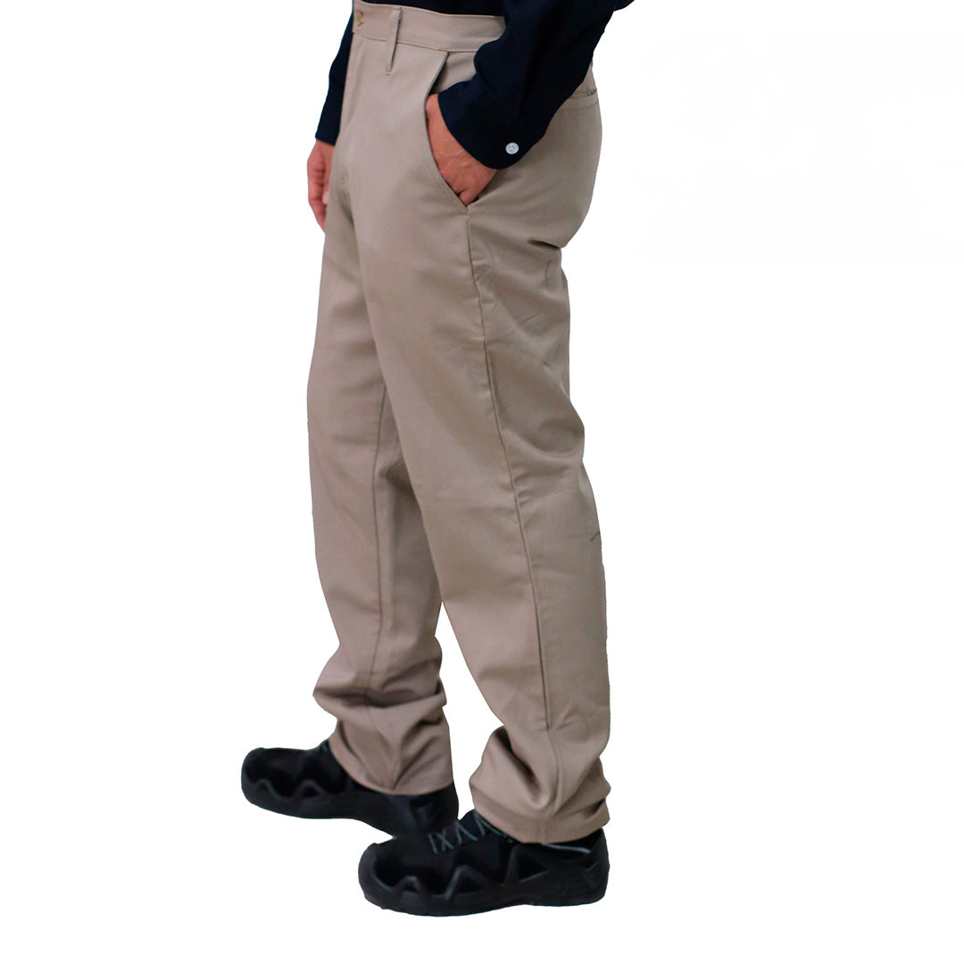 Pantalón de algodón color caqui PAN100BD marca LICA