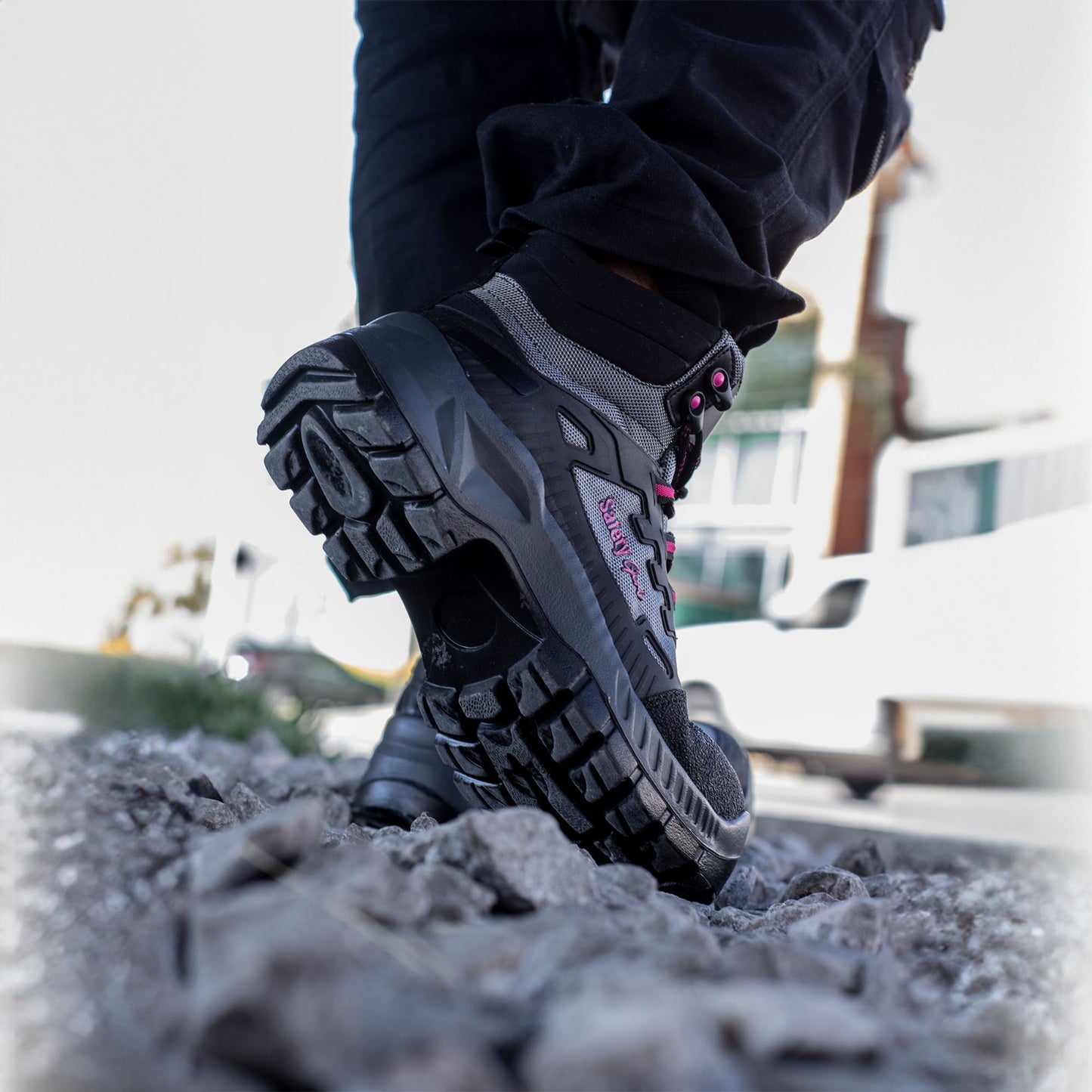 Botas de seguridad modelo COMBAT marca Safety Girl