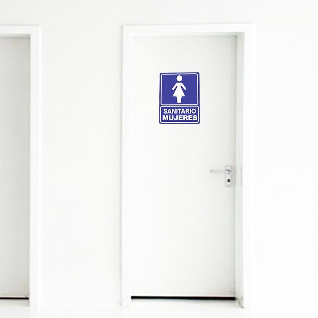 Cartel "sanitario mujeres" - Safety Depot Mx