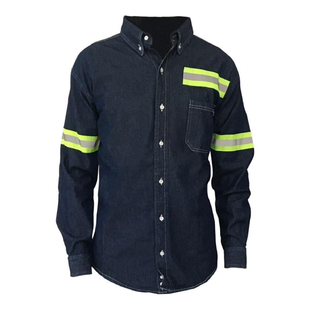 Camisa de Mezclilla Con Reflejante - Safety Depot Mx