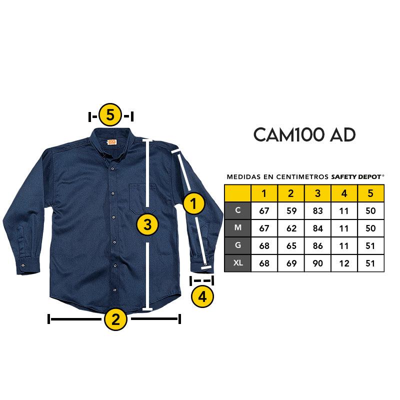 Camisa de Algodón. - Safety Depot Mx