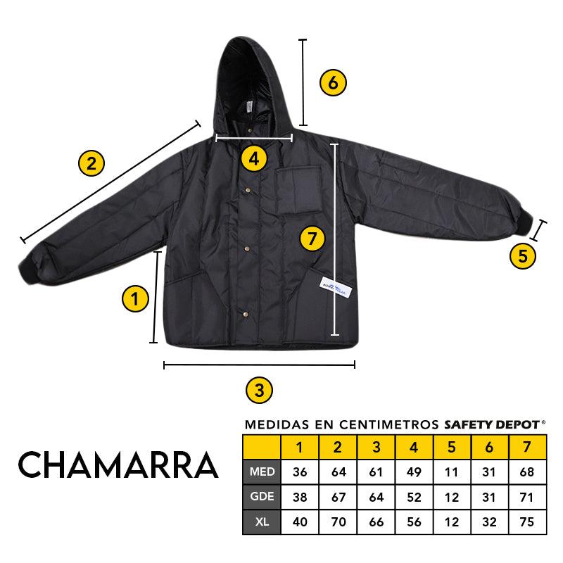 Chamarra para camara de refrigeración - Safety Depot Mx