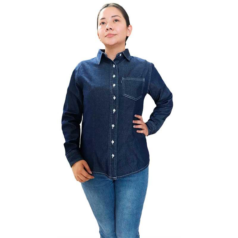 Camisa Mezclilla para Dama Marca LICA – Safety Mx