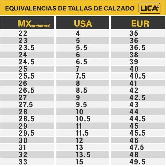 Bota de seguridad mod. 490 marca LICA