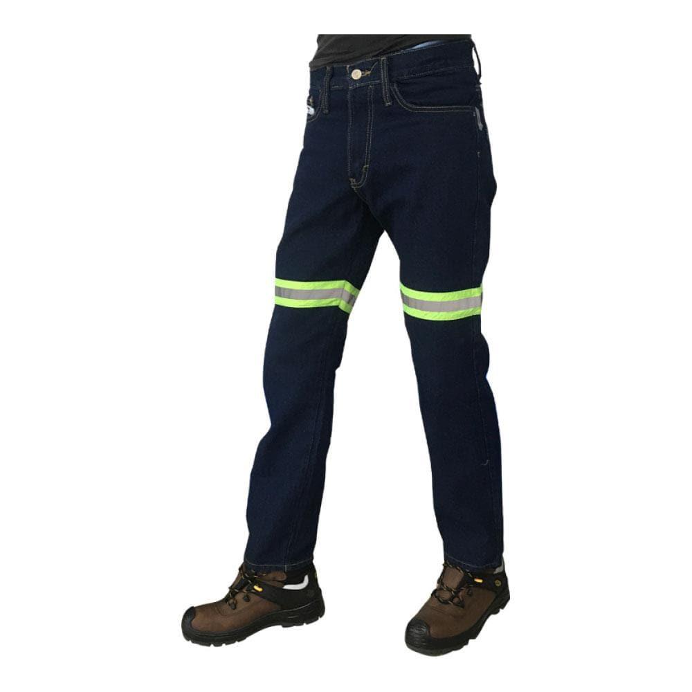 Pantalón de mezclilla con reflejante – Safety Depot Mx
