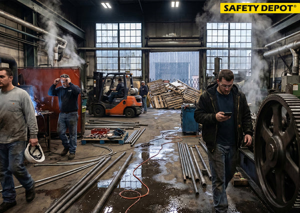 Los 5 riesgos más comunes en trabajos industriales y cómo prevenirlos