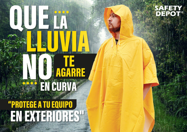 Que la lluvia no te agarre en curva: Protege a tu equipo en exteriores