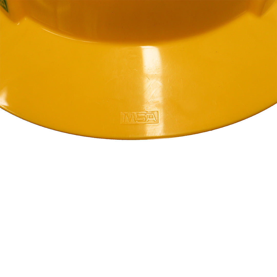Casco MSA  Ala Completa con Suspensión Modelo V-Gard Fas-Trac