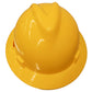 Casco MSA  Ala Completa con Suspensión Modelo V-Gard Fas-Trac