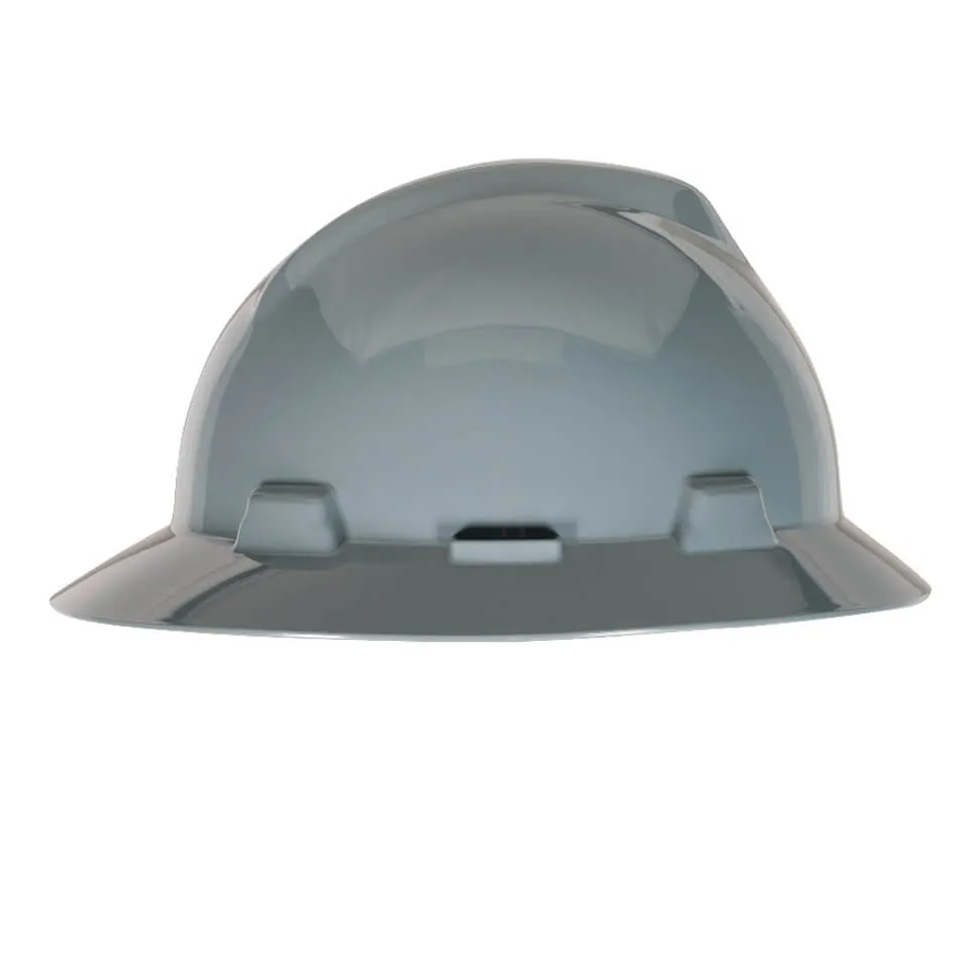 Casco MSA  Ala Completa con Suspensión Modelo V-Gard Fas-Trac