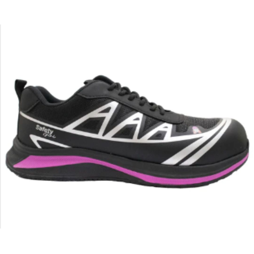 Tenis de seguridad para dama modelo INTREPID marca Safety Girl – Safety ...