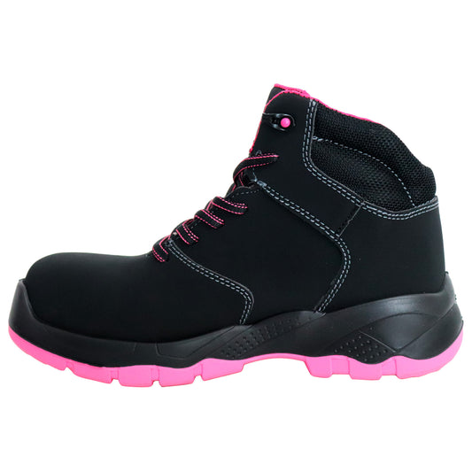 Bota de seguridad para dama modelo 229SG marca Safety Girl
