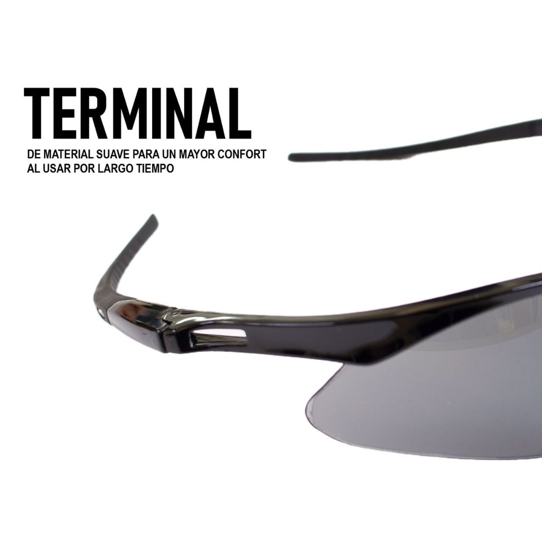 Lente resistente al impacto modelo LICA-NEG-l marca LICA
