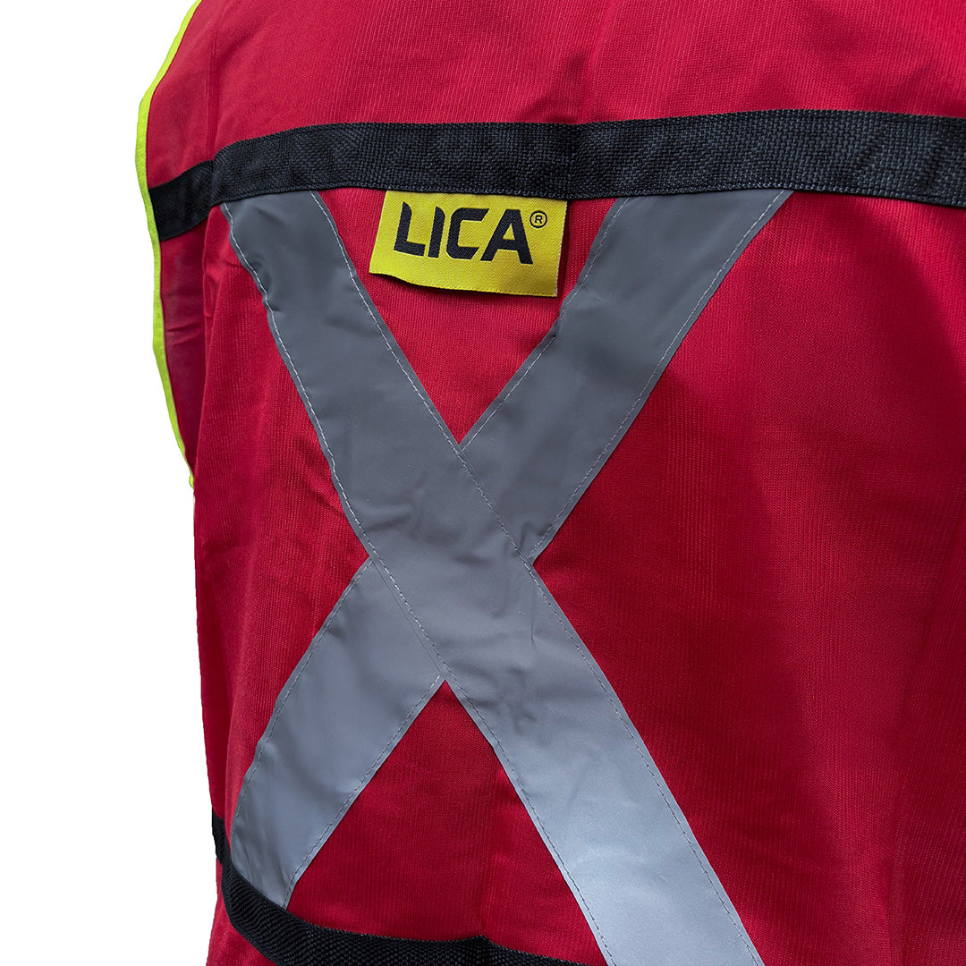 Chaleco rescatista modelo CLR-5000 marca LICA