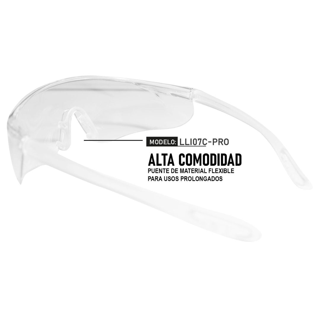 Lentes de seguridad modelo LLI07 marca LICA