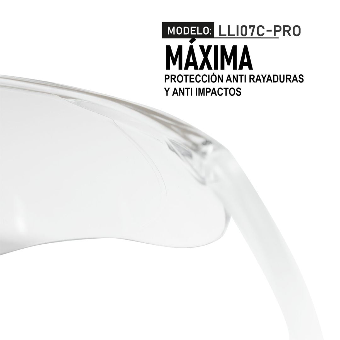 Lentes de seguridad modelo LLI07 marca LICA