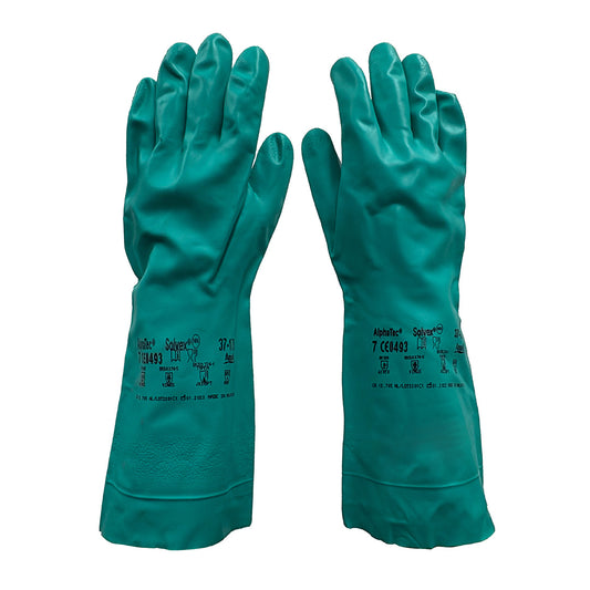Guante de nitrilo modelo 37-175 marca ANSELL