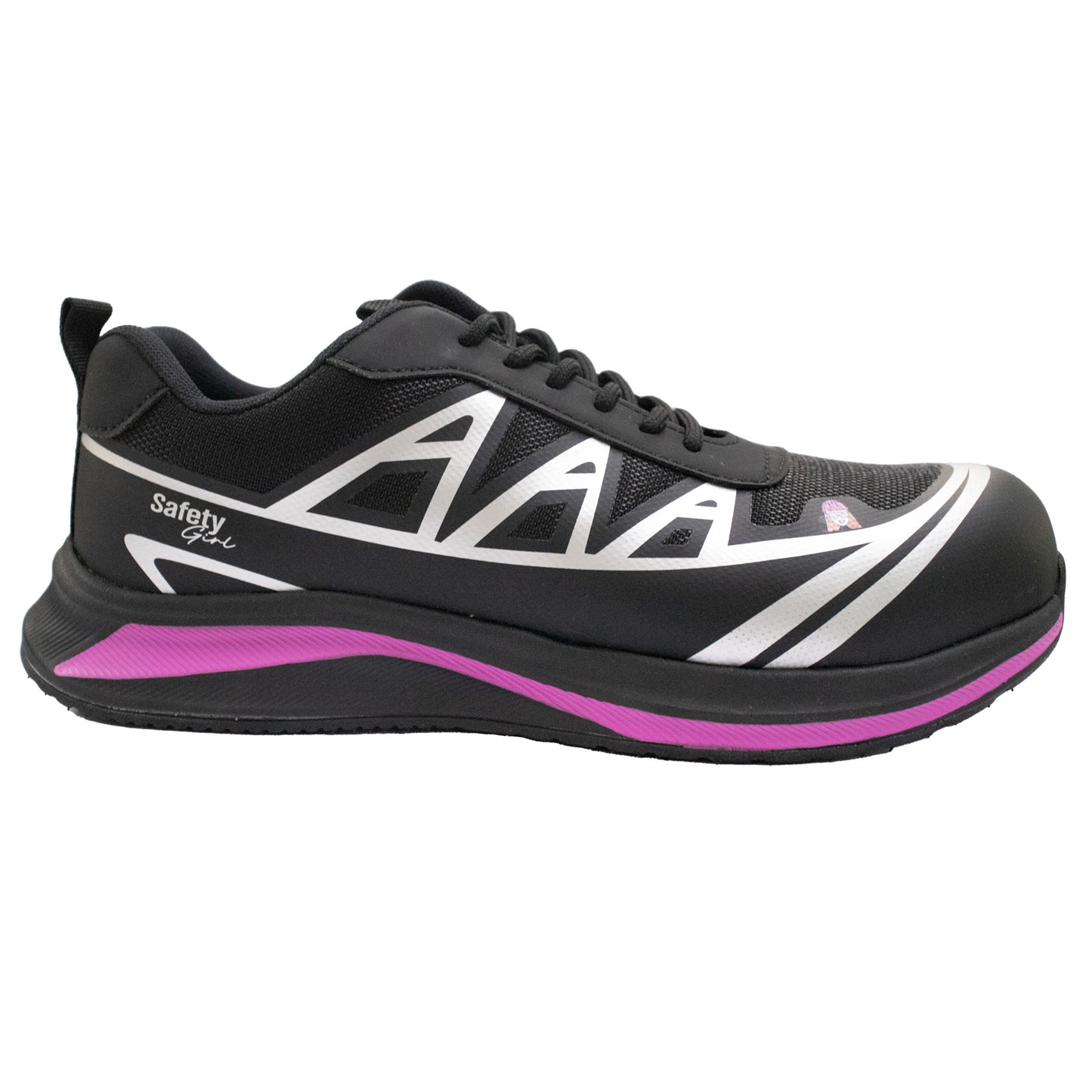 Tenis de seguridad para dama modelo INTREPID marca Safety Girl