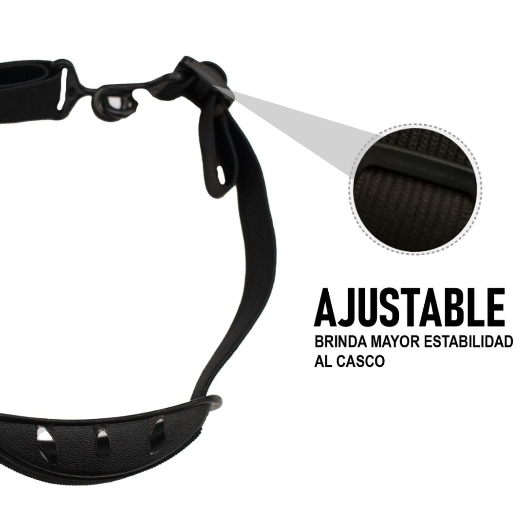Barbiquejo para casco termoplástico modelo BARB-001 marca LICA
