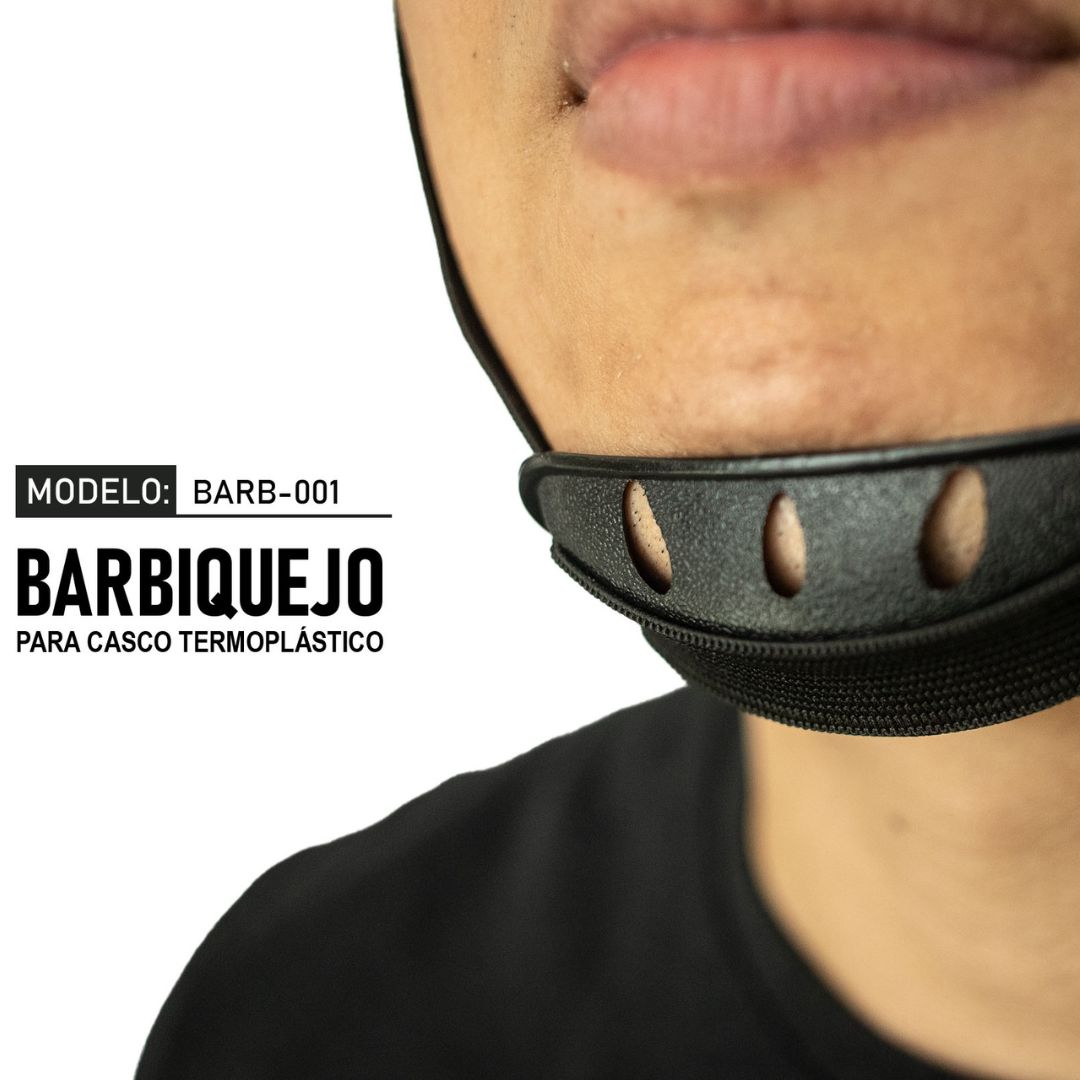Barbiquejo para casco termoplástico modelo BARB-001 marca LICA