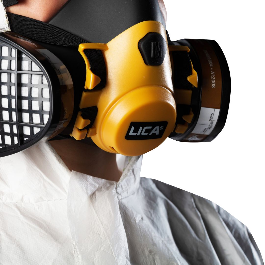 Respirador de media cara modelo CHRL200 marca LICA