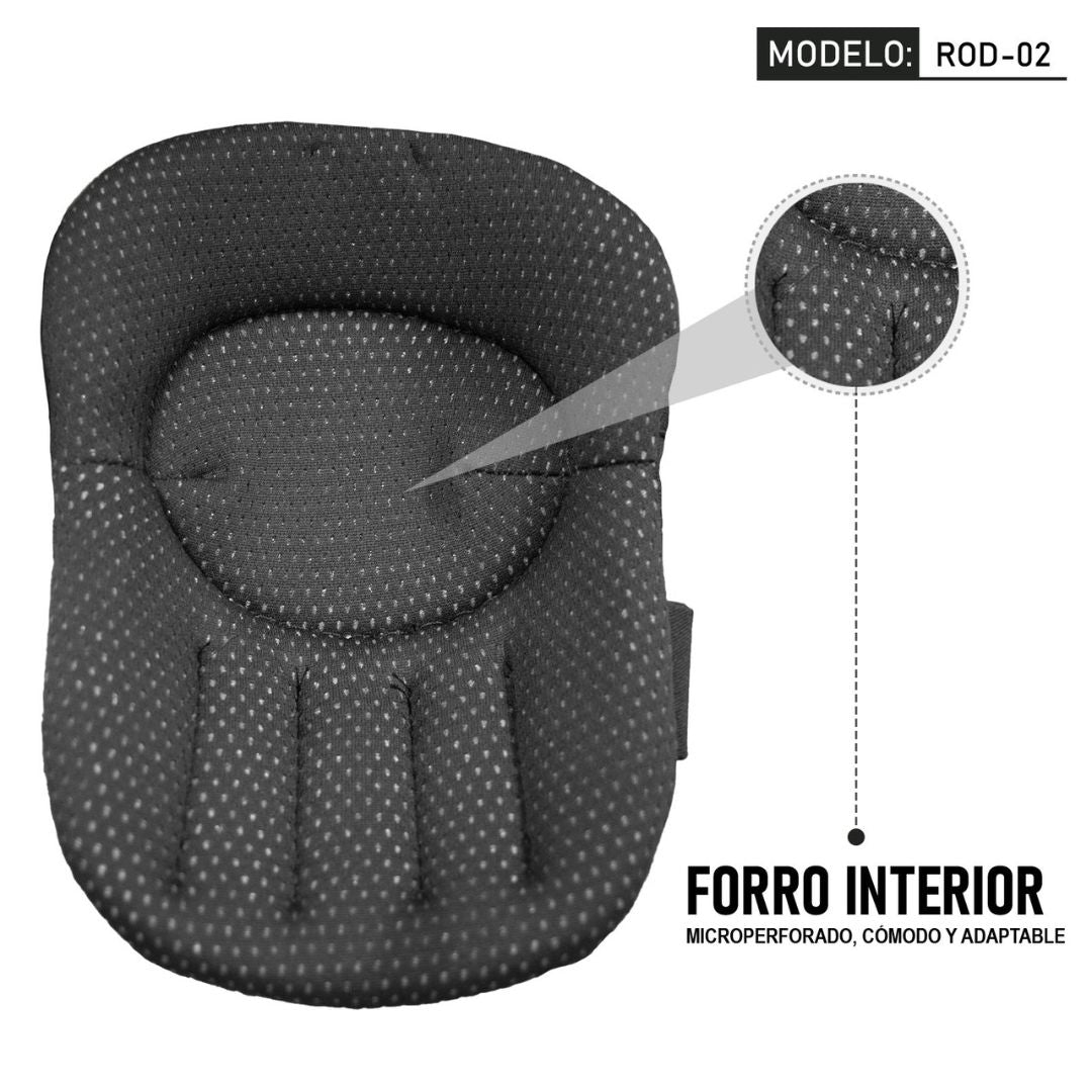 Rodilleras de seguridad con sistema absorbe impactos marca LICA
