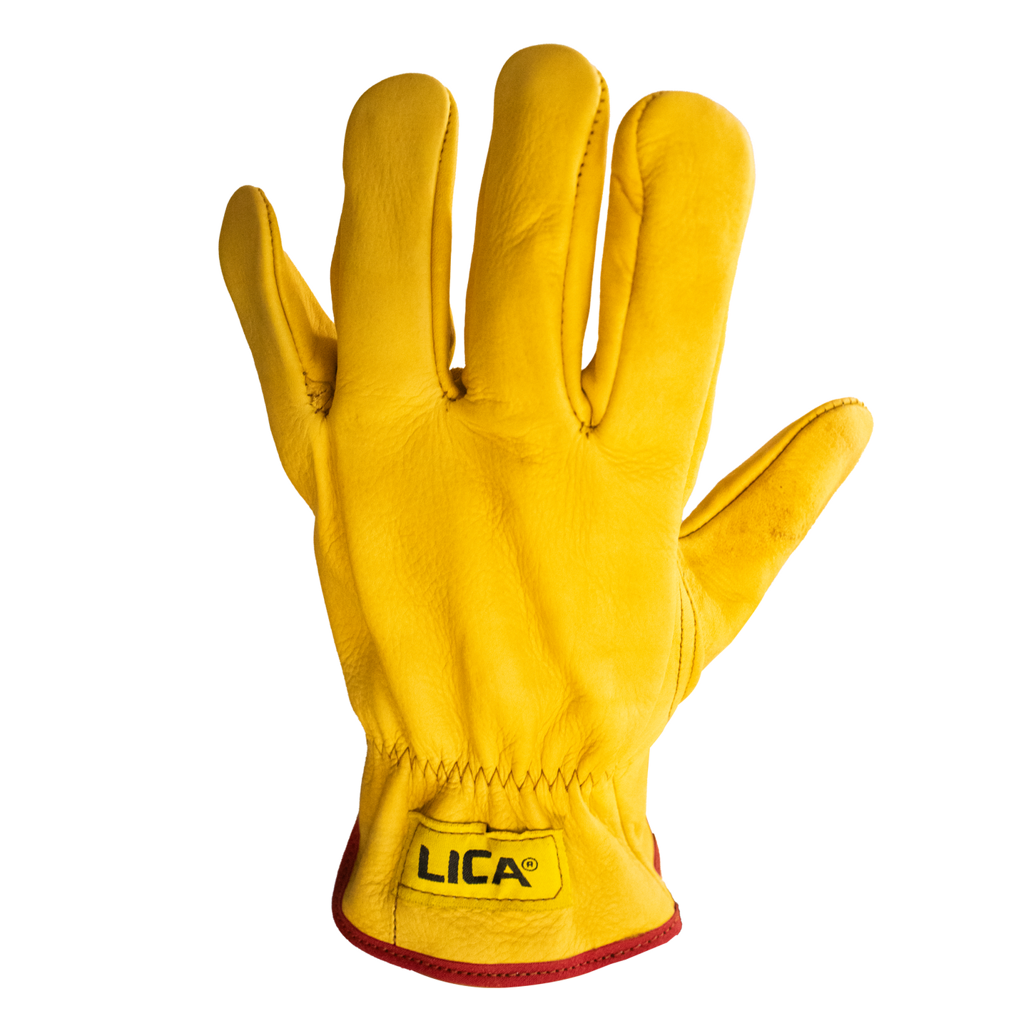 Guante de piel con resorte mod. B183RG-L marca LICA