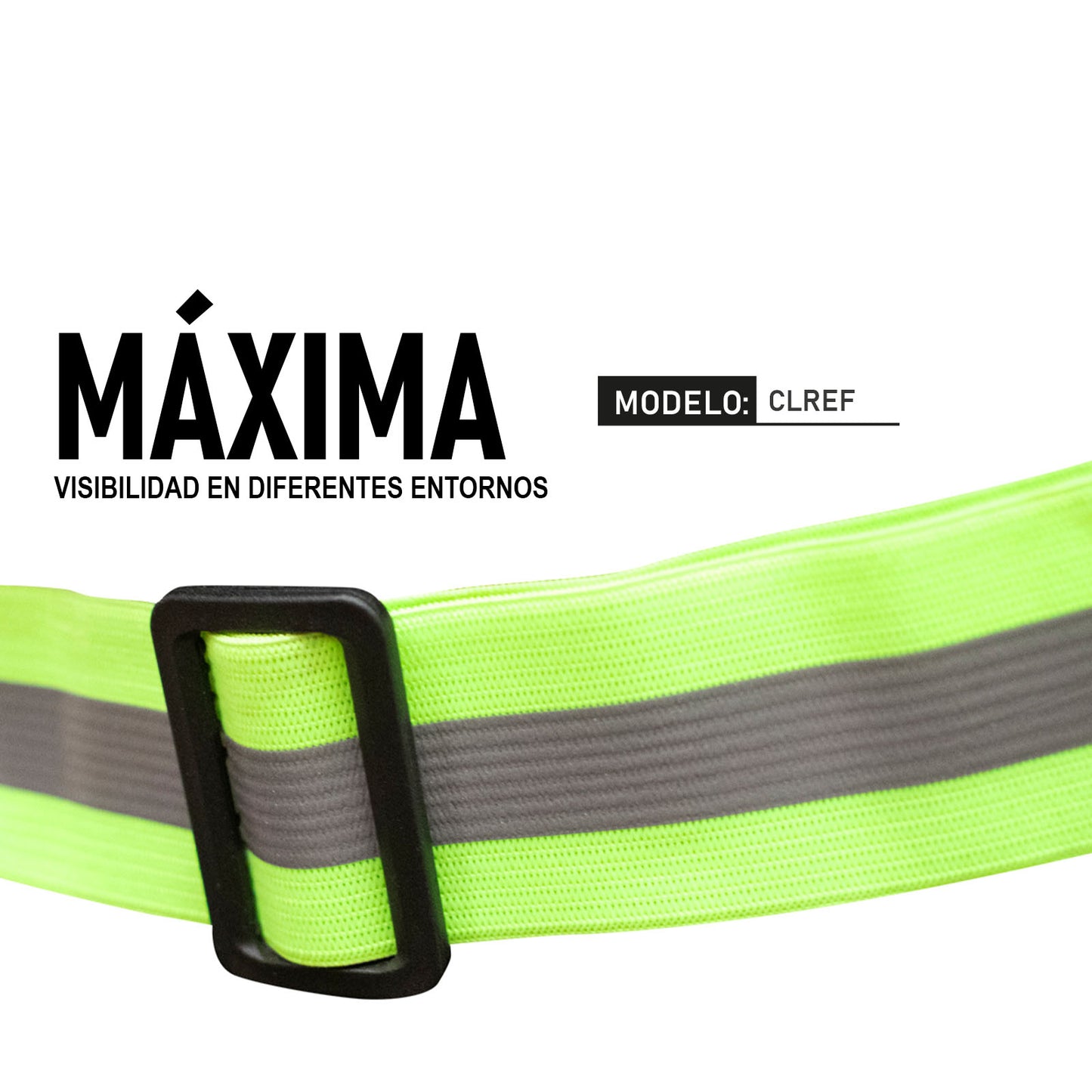 Banda con tiras reflejante modelo CLREF marca LICA
