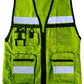 Chaleco brigadista con reflejante modelo CTB200 marca LICA