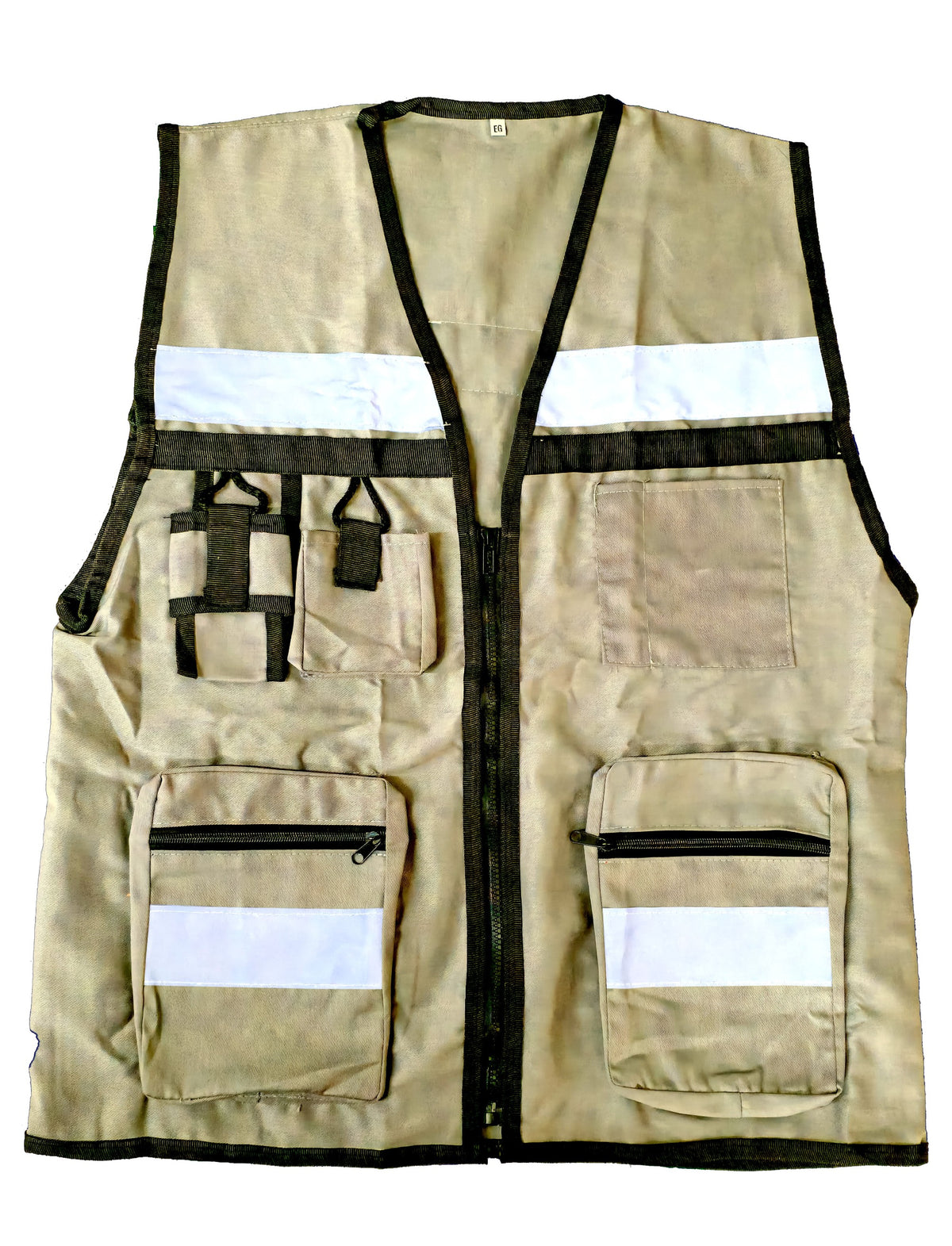 Chaleco brigadista con reflejante modelo CTB200 marca LICA