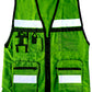 Chaleco brigadista con reflejante modelo CTB200 marca LICA