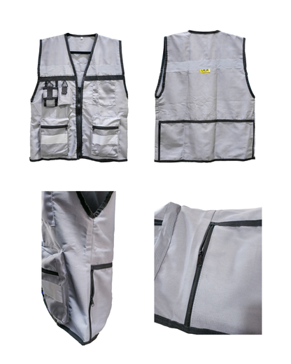 Chaleco brigadista con reflejante modelo CTB200 marca LICA