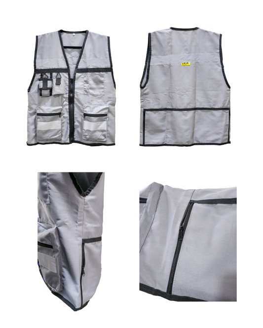 Chaleco brigadista con reflejante modelo CTB200 marca LICA