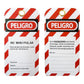 Etiqueta de bloqueo modelo 1001 marca SAFELOCK