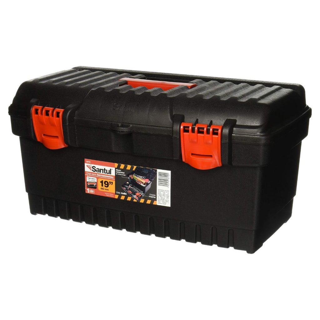 Caja de herramientas de uso rudo modelo 6410 marca SANTUL