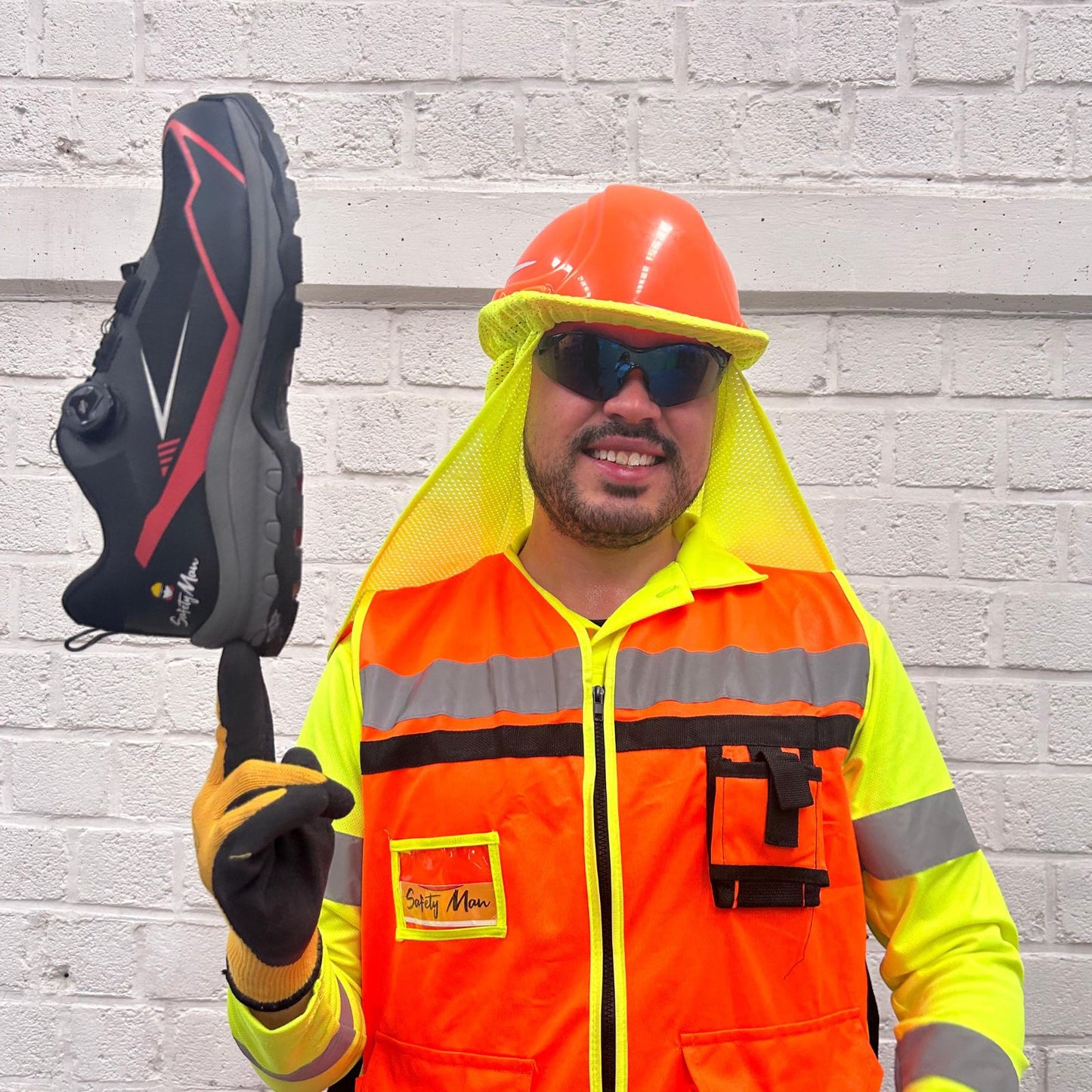 Tenis de seguridad modelo CYBERPUNK marca Safety Man