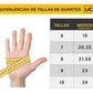 Guante algodón con palma de puntos negros de PVC modelo GLPVC9  marca LICA
