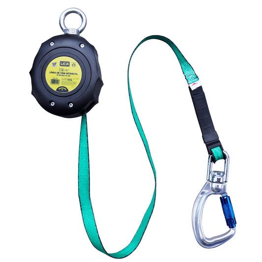 Línea de vida retráctil mod. LRL-2M marca LICA