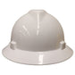 Casco MSA  Ala Completa con Suspensión Modelo V-Gard Fas-Trac