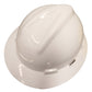 Casco MSA  Ala Completa con Suspensión Modelo V-Gard Fas-Trac
