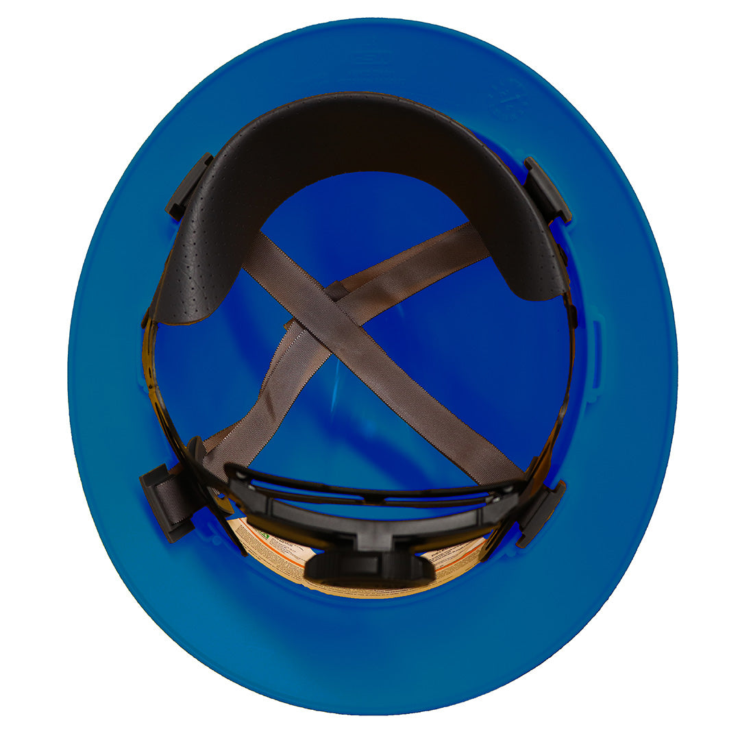 Casco MSA  Ala Completa con Suspensión Modelo V-Gard Fas-Trac