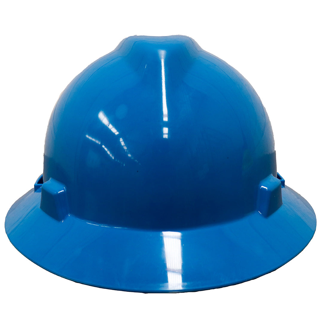 Casco MSA  Ala Completa con Suspensión Modelo V-Gard Fas-Trac