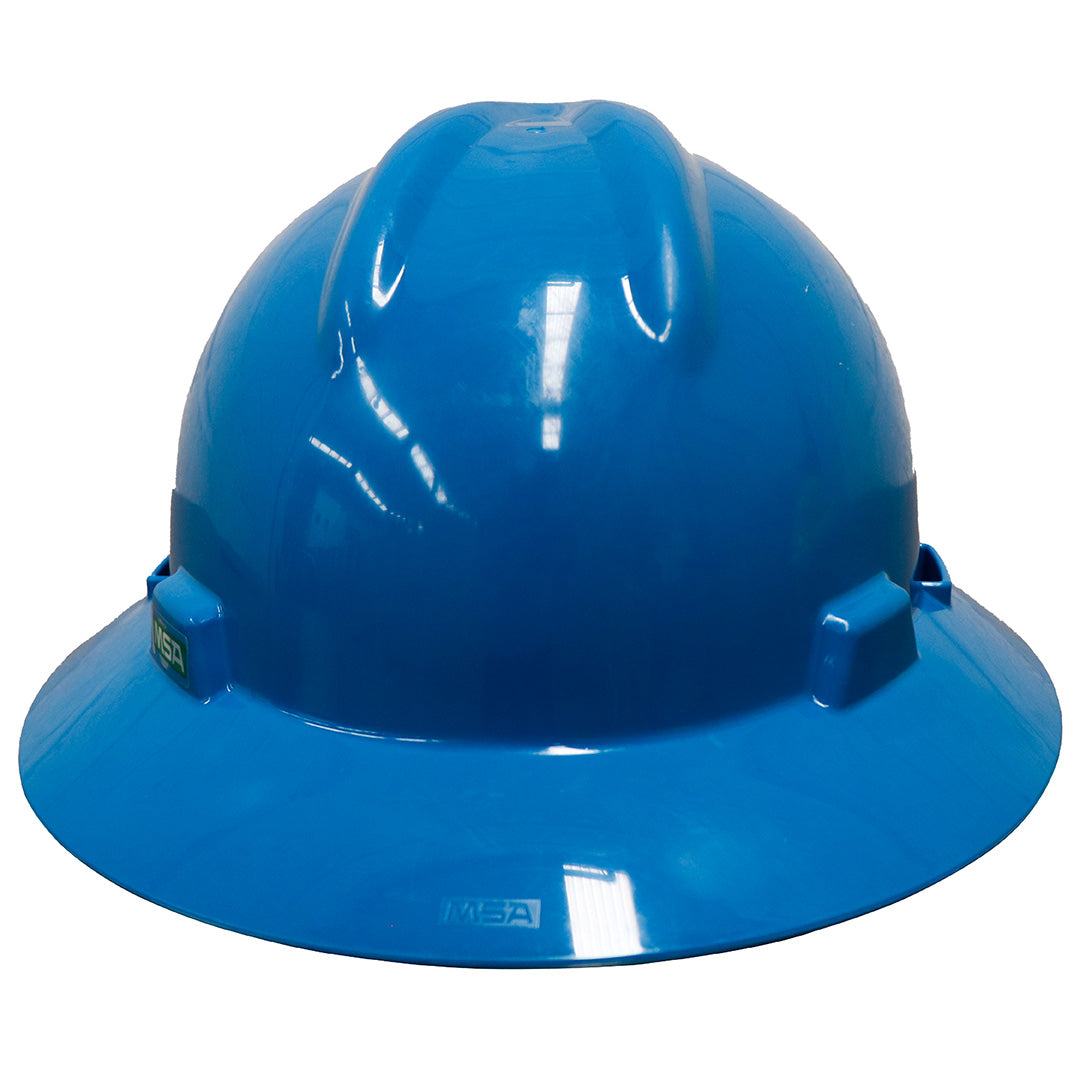 Casco MSA  Ala Completa con Suspensión Modelo V-Gard Fas-Trac