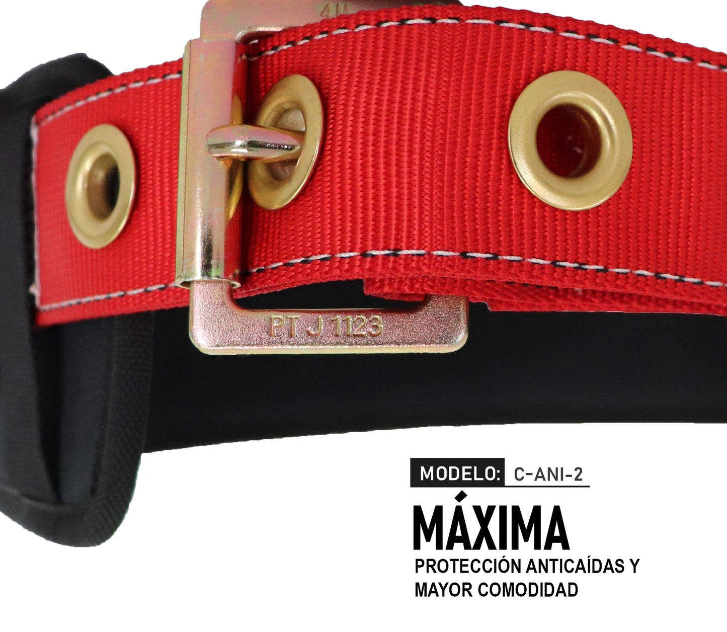 Cinturón anticaídas con respaldo mod. C-ANI-2 marca LICA