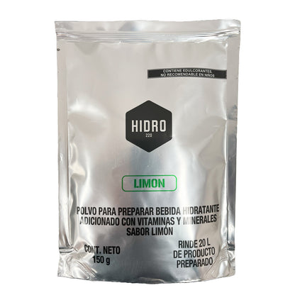 Bebida hidratante en polvo con electrolitos orales marca HIDRO 220