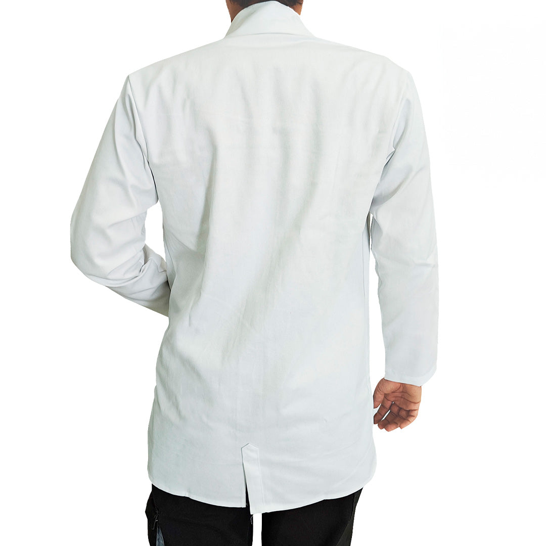 Bata blanca de manga larga mod. BAB/100 marca LICA