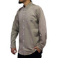 Camisa de algodón color caqui mod. CAM100BD marca LICA