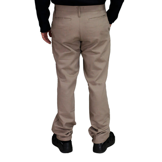 Pantalón de algodón color caqui mod. PAN100BD marca LICA